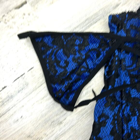 Frederick’s of Hollywood Women’s 38 Imogen Pearl Corset Panty Lingerie Set NEW - Picture 3 of 7